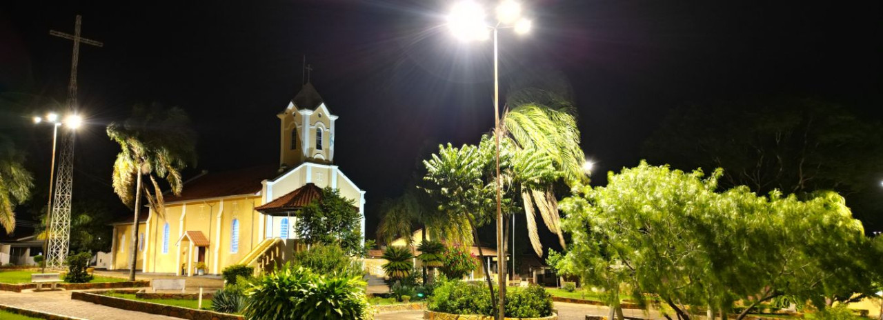 Iluminação do distrito de Domélia já está 100% em LED
