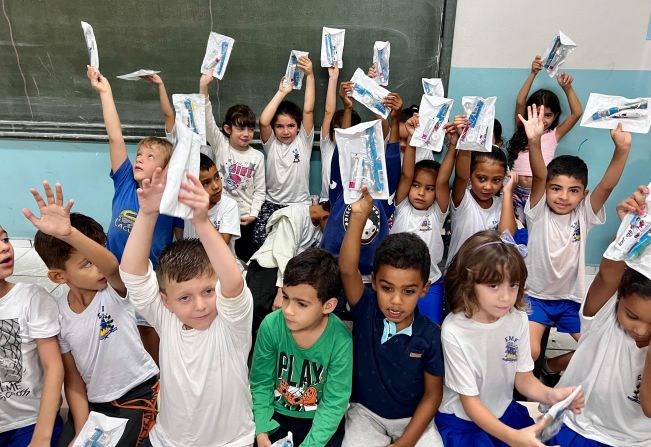 Prefeitura de Agudos promove ação de saúde bucal nas escolas