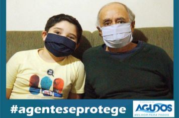 Prefeitura de Agudos lança campanha #agenteseprotege