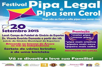 Festival Pipa Legal é Pipa sem cerol!