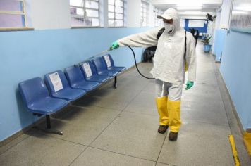 Prefeitura de Agudos faz sanitização de prédios públicos