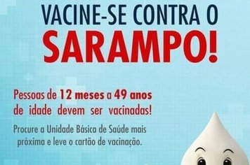 Entre julho e agosto foram distribuídas 1.341 doses de vacina contra o sarampo em Agudos