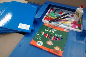 Prefeitura de Agudos distribuirá kits de material escolar pelo terceiro ano seguido 