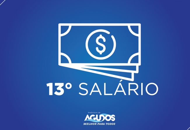 Prefeitura de Agudos injeta mais de dois milhões na economia local, com a antecipação de pagamento do 13º salário de servidores municipais