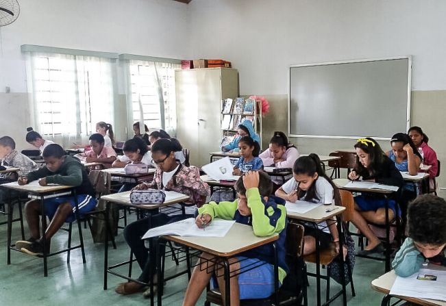 Educação de Qualidade – Escolas Municipais de Agudos fazem avaliação preparatória para Saresp 2017