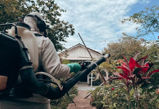 Nebulização contra a dengue continua em Agudos