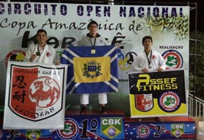 Karateca agudense Murilo Alves é Campeão da Copa Amazônica