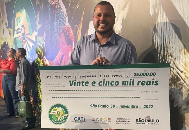 Prefeitura de Agudos recebe certificação do programa Município Agro