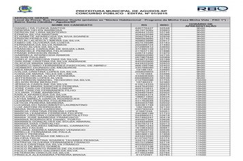 Foto - Confira o edital e convocação para prova prática e teste de aptidão física, do concurso público da Prefeitura de Agudos.