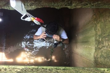 Foto - IPT faz trabalho pioneiro em Agudos com testes de Carro Robô para trabalho preventivo da Defesa Civil