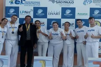Foto - Agudos faz bonito nos Jogos Regionais 2017