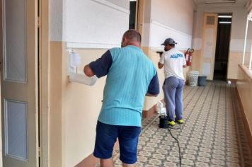 Foto - Manutenção em escolas da rede municipal