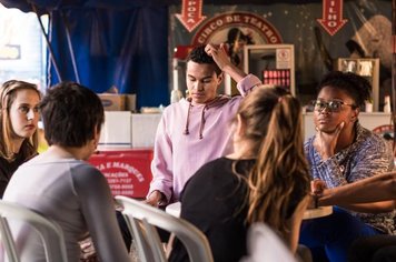 Foto - Oficina de teatro - Circo de teatro Tubinho