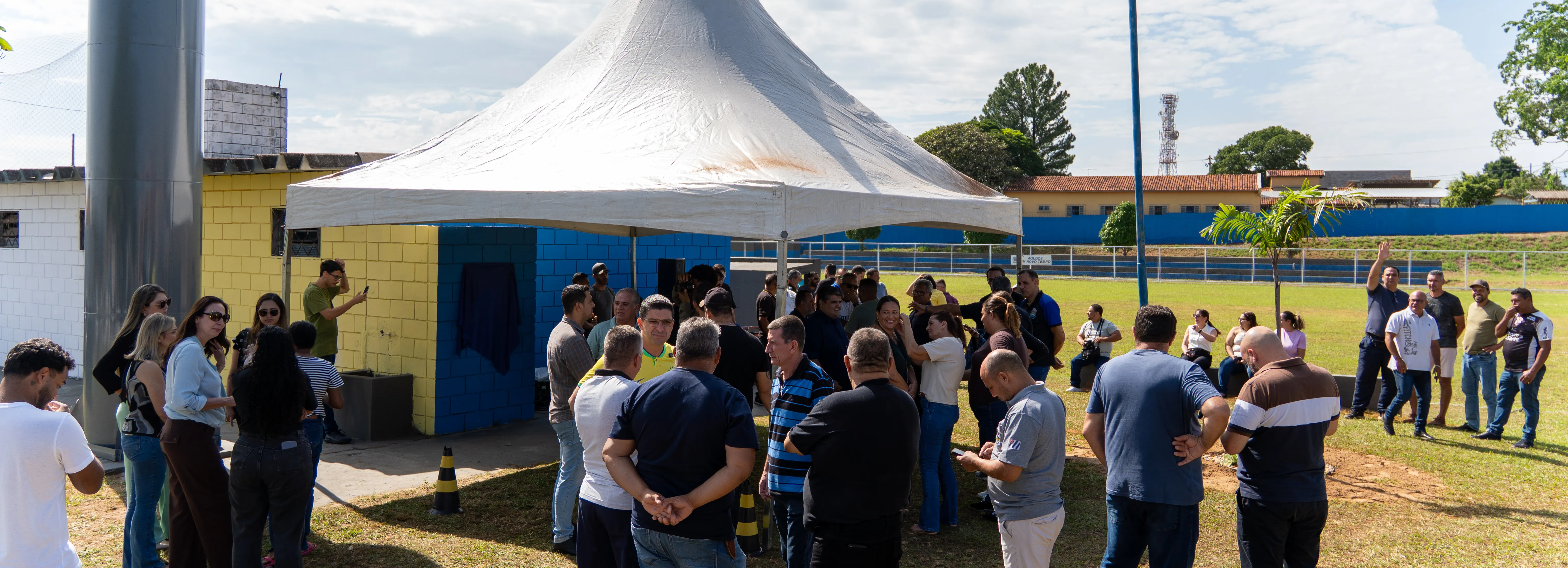 PREFEITURA DE AGUDOS REINAUGURA ESTÁDIO MUNICIPAL RENATO PARDIN COM NOVO ESPAÇO