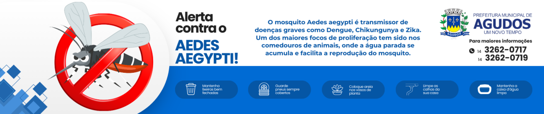 AGUDOS CONTRA O MOSQUITO DA DENGUE!