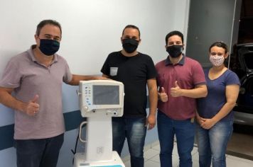 Altair conquista respiradores para Agudos