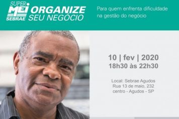 SUPERMEI SEBRAE Organize seu negócio