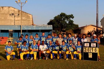 Domingo, dia 21 de maio tem rodada do Campeonato Paulista de Futebol Americano em Agudos 