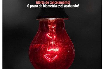 Está no fim prazo para biometria