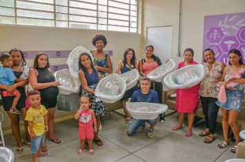 Entrega de kits para as mamães da Rede Gestar proporciona conforto e cuidado