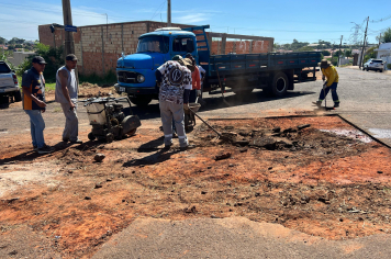 PREFEITURA DE AGUDOS REALIZA MELHORIAS NO JARDIM MÁRCIA II