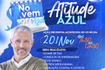 Agudos promoverá ação “Atitude Azul” no próximo dia 20
