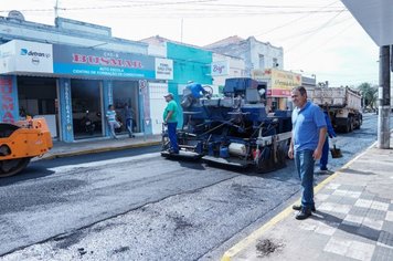 Recapeamento Asfáltico na Rua 13 de Maio melhora qualidade do trânsito e favorece comércio no Centro da cidade