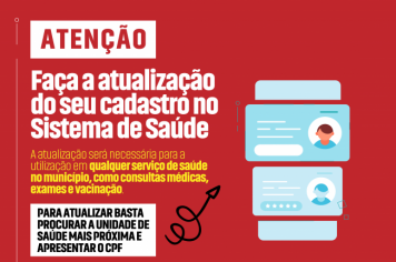 Agudos faz atualização cadastral de usuários do Sistema de Saúde