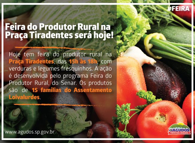 Feira do Produtor Rural