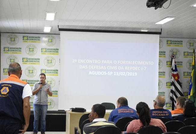 Defesa Civil debateu fortalecimento regional durante evento em Agudos