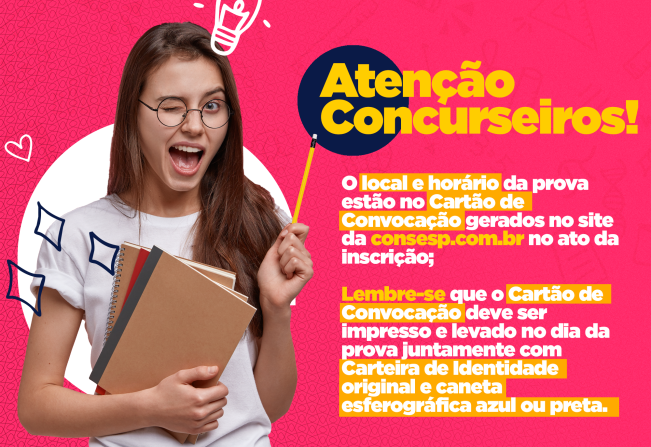 Concurso Público acontece neste domingo em Agudos; local e horário de provas já foram divulgados